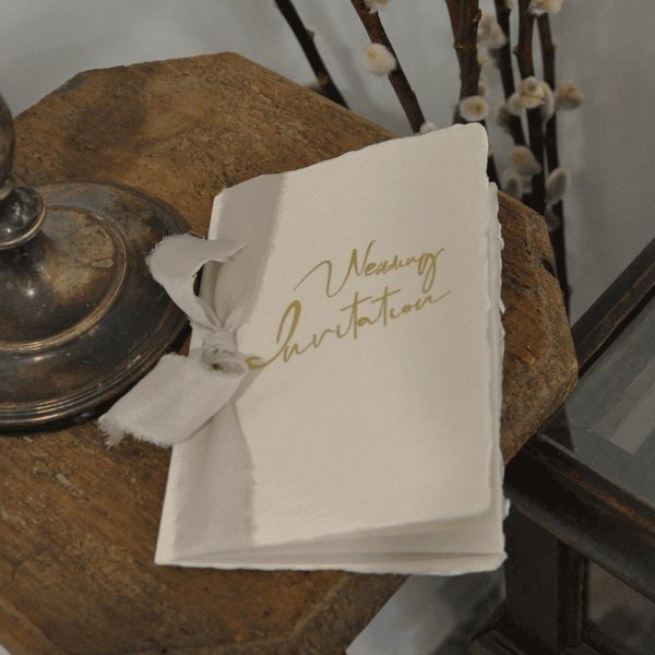 画像2: ミシェル アッシュグレイ結婚式招待状(印刷別)