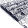 画像3: シャリシャリA4英字新聞 薄葉紙 ラッピングペーパー【A4判297X210 計100枚】メール便 送料無料 (3)