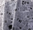画像2: シャリシャリA4英字新聞 薄葉紙 ラッピングペーパー【A4判297X210 計100枚】メール便 送料無料 (2)