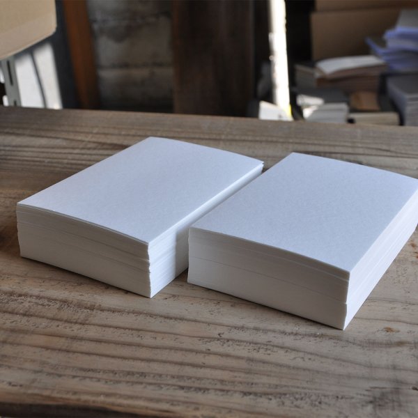 画像1: パルパーお徳用200枚 ハガキサイズ【100X148】特殊紙 コットン 厚紙 メール便 送料無料 (1)